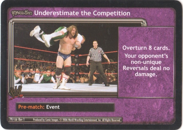 Underestimate the Competition
